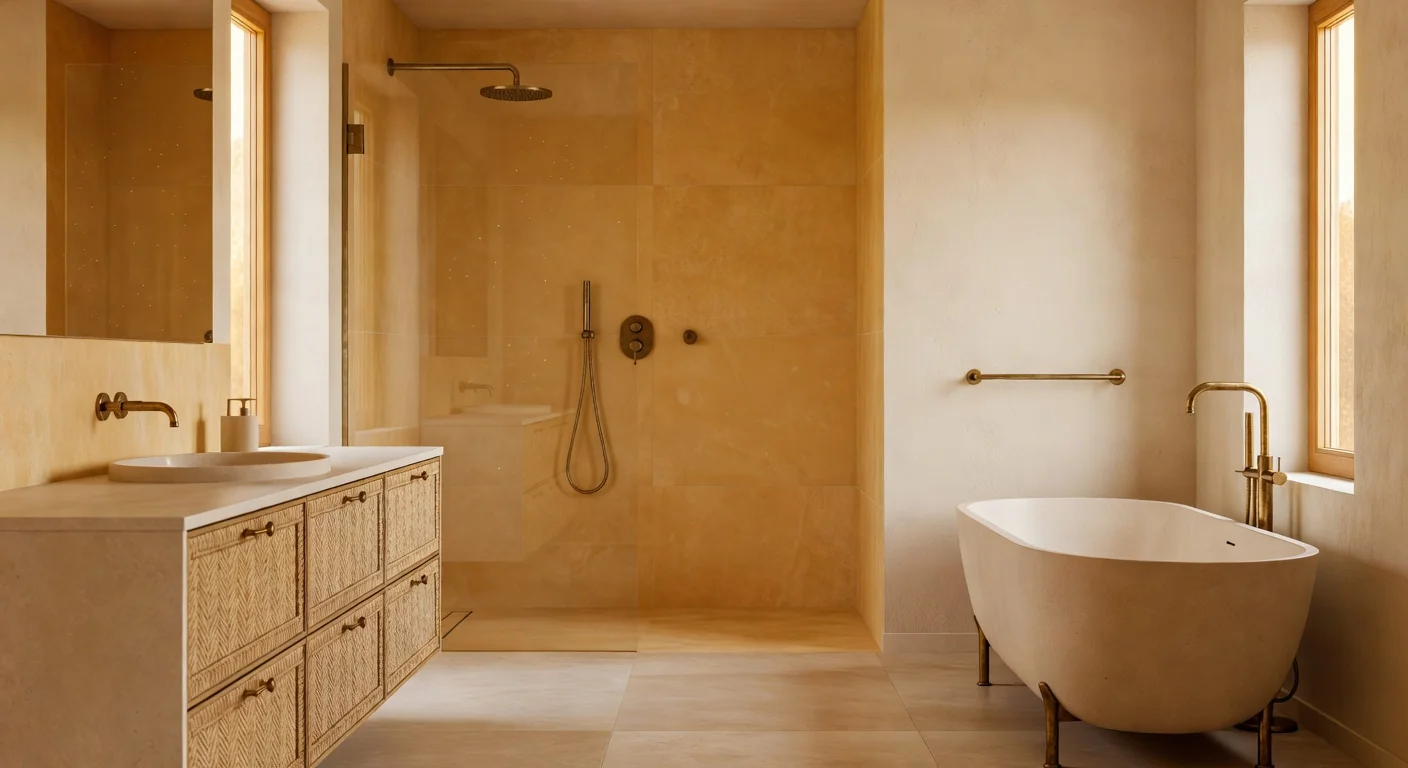 Badkamer Trends 2026 in Nederland: Wellness, Natuurlijke Materialen en Smart Bathroom