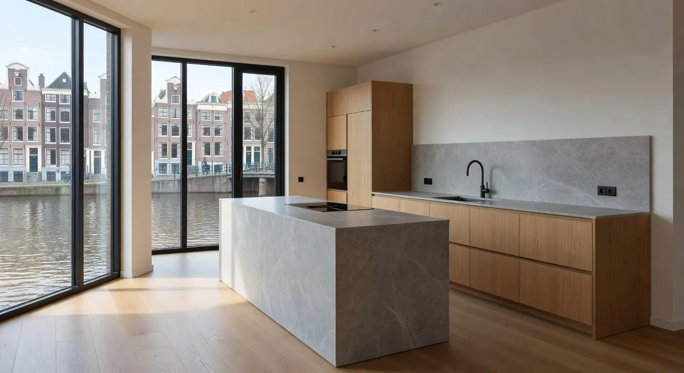Illustratie van keuken- en badkamerinstallatie met focus op werking en technieken
