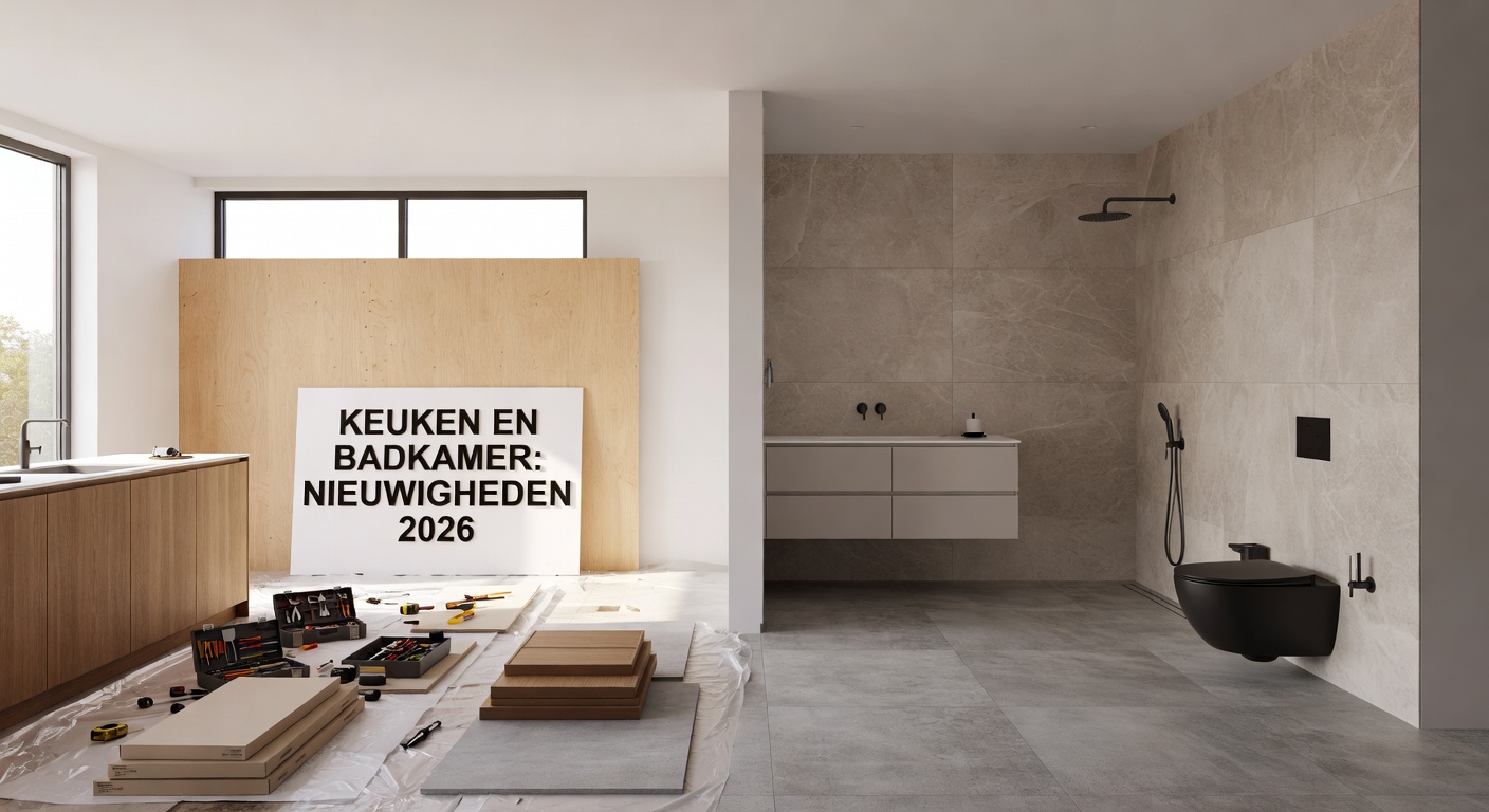 keuken en badkamer: nieuwigheden 2026